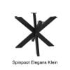 Spinpoot Elegans - Klein - 5x10 cm dik