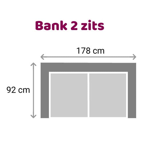 Zitzz Bank Vettel 2 zits