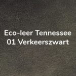 Eco-leer Tennessee 01 Verkeerszwart