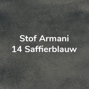 Stof Armani 14 Saffierblauw
