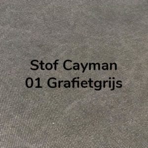 Stof Cayman 01 Grafietgrijs