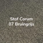 Stof Corum 07 Bruingrijs