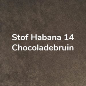 Stof Habana 14 Chocoladebruin
