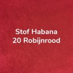 Stof Habana 20 Robijnrood