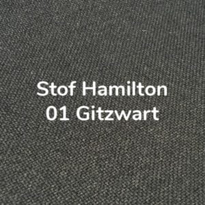 Stof Hamilton Gitzwart (01)