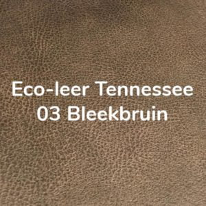 Eco-leder Tennessee Bleekbruin (03)
