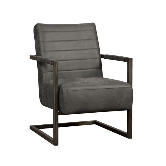Tower Living - Fauteuil Rocca - Bull Antraciet