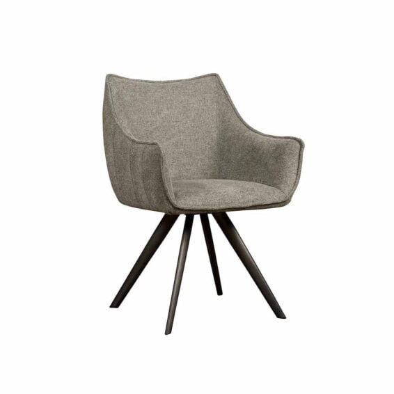 Tower Living Fauteuil Riviera Stof BREGO 09 MIDDLE GREY
