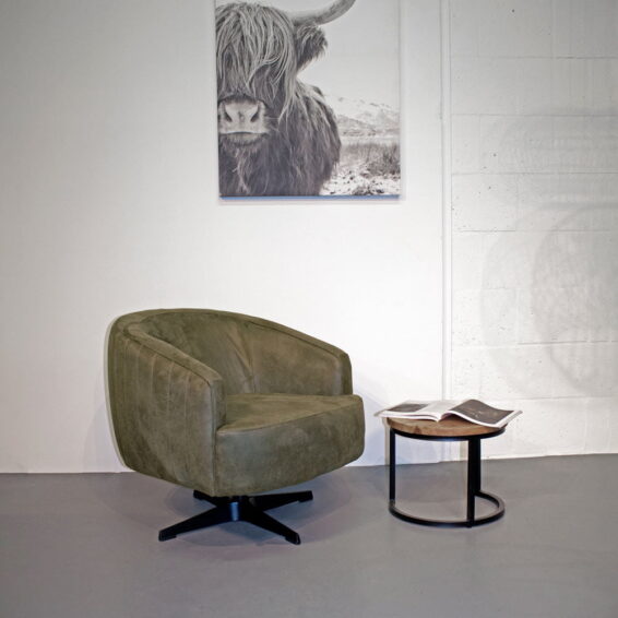 Fauteuil Macone - Eco-leer Bull 59 Moss - Sfeerfoto