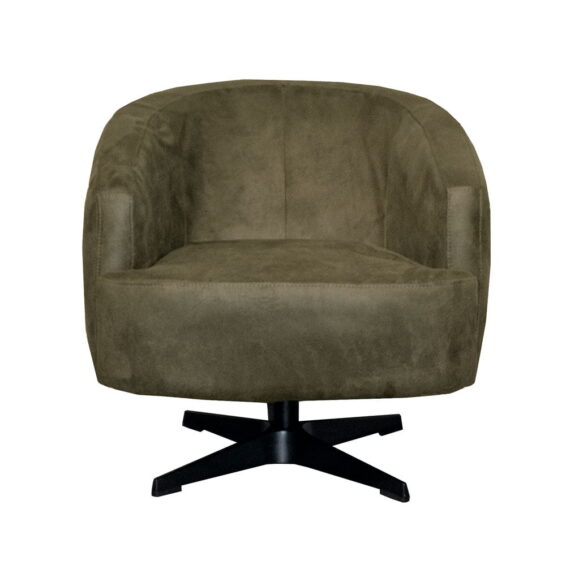 Fauteuil Macone - Eco-leer Bull 59 Moss - Vooraanzicht