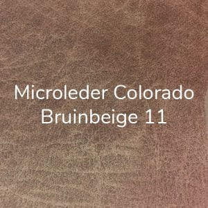 Microleder Colorado Bruinbeige 11
