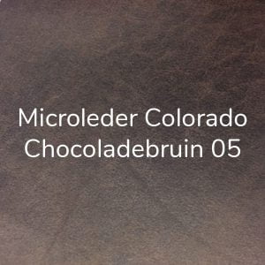 Microleder Colorado Chocoladebruin 05