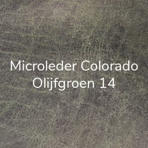 Microleder Colorado Olijfgroen 14