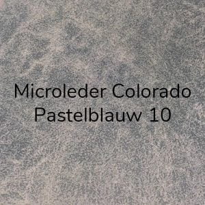 Microleder Colorado Pastelblauw 10