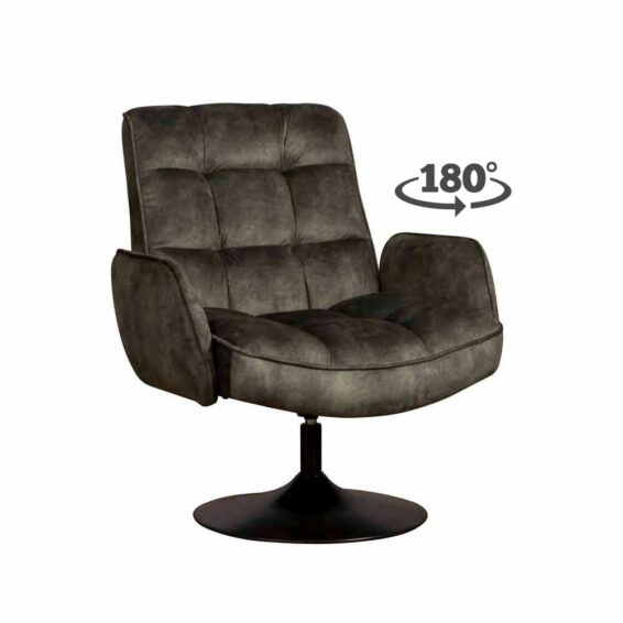 Tower Living Fauteuil Trophea Stof Adore Dark Green 17