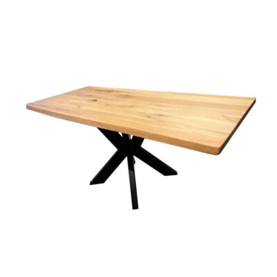 Eiken Eettafel Massief