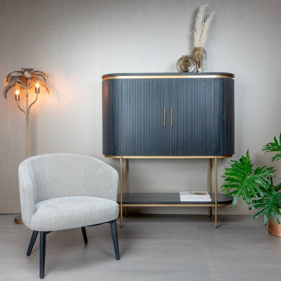Tower Living Fauteuil Albi - Stof Nature 120 Beige Grey
